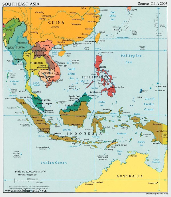 Southeast-Asia-Political-Map-CIA-2003